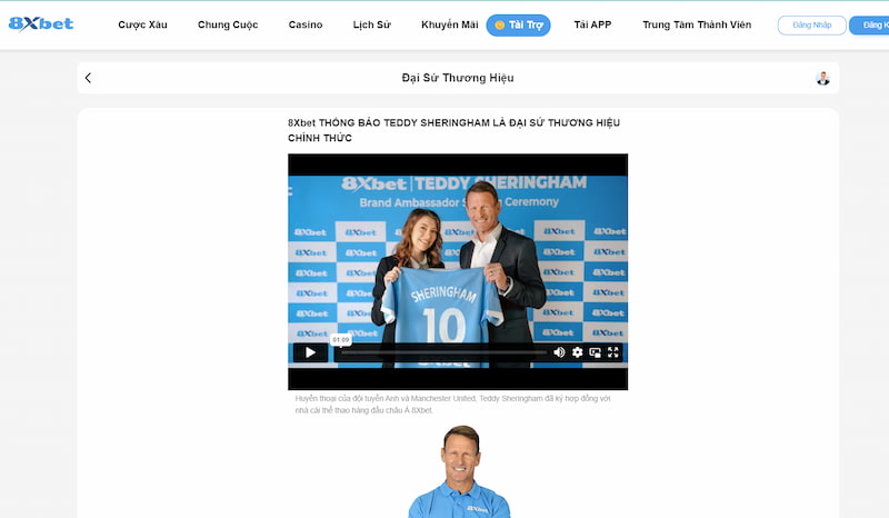 8XBET - Nhà cái cá cược thể thao uy tín hàng đầu Châu Á 3 Cam Kết Uy Tín