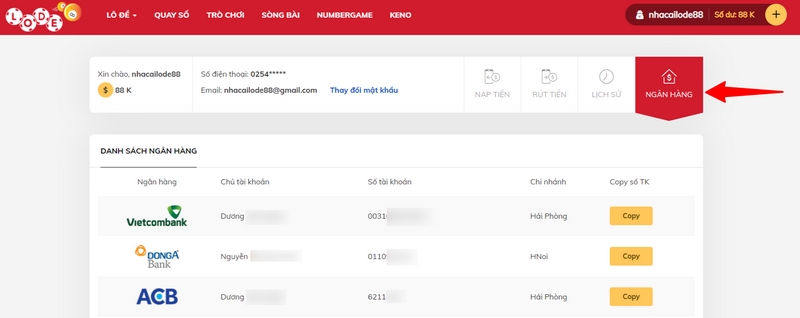 Các bước nạp tiền Lode88 đơn giản dành cho tân thủ 2 Nạp Tiền Lode88 Qua Thẻ Cào Nhanh Chóng Chỉ Với 2 Phút