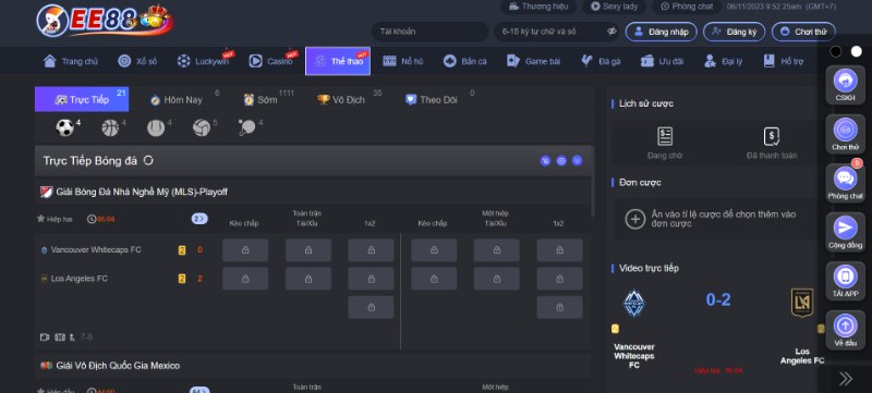 Khái niệm app cá độ bóng đá và top các ứng dụng HOT hiện nay 3 Ee88 Là Sân Chơi Cược Bóng Nhiều Khuyến Mãi